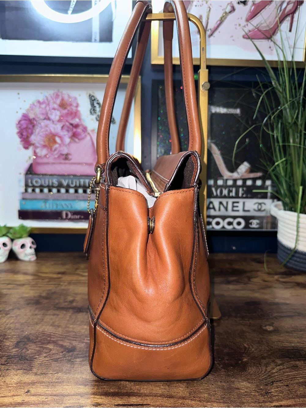 Coach Tiffany Turnlock Carryall 2007 - Picture 5 of 16